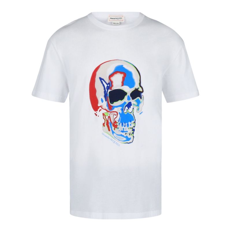 Solarized Skull Graphic T-Shirt